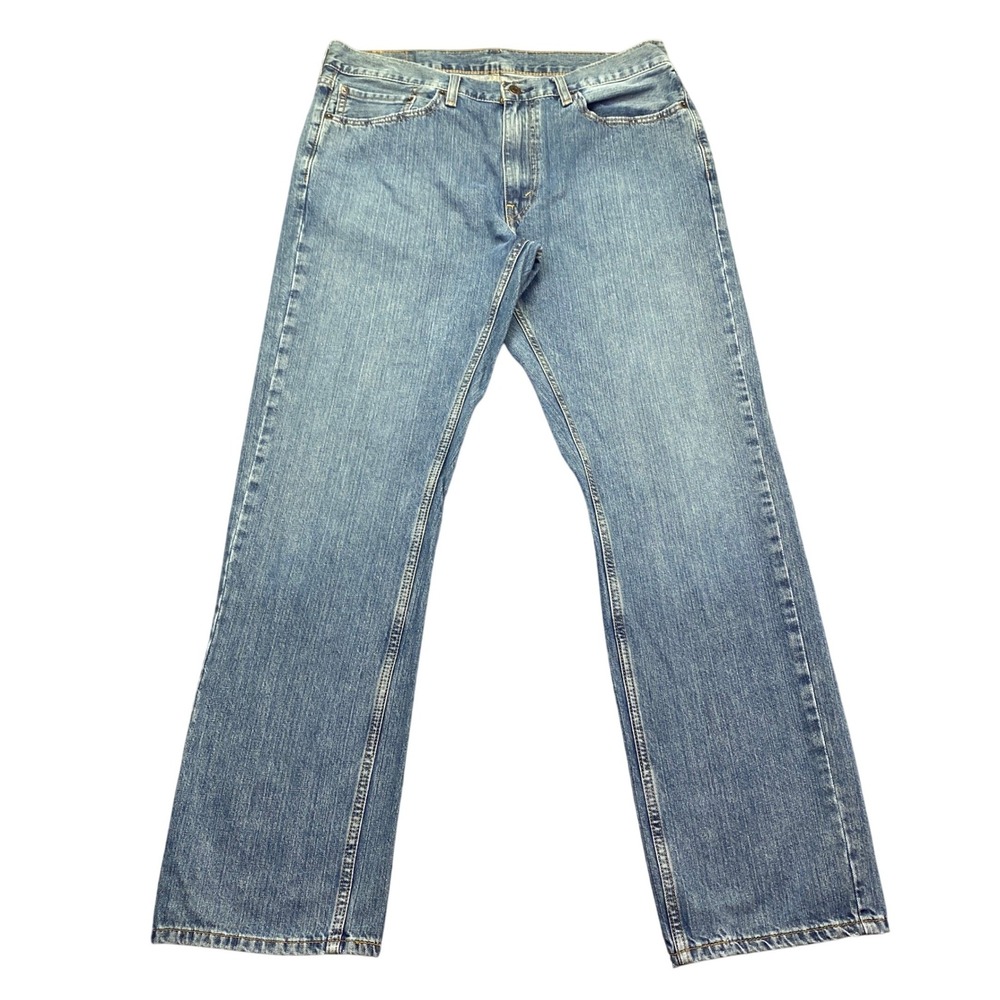 Levis 559 Relaxed Straight Leg Mens Jeans Sz 36 Blue Medium Wash Denim Western